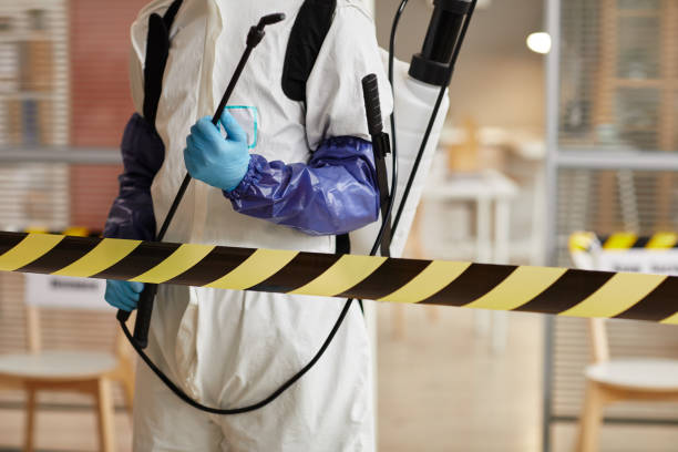Professional Trauma Scene Cleanup technician working in Jefferson, NH